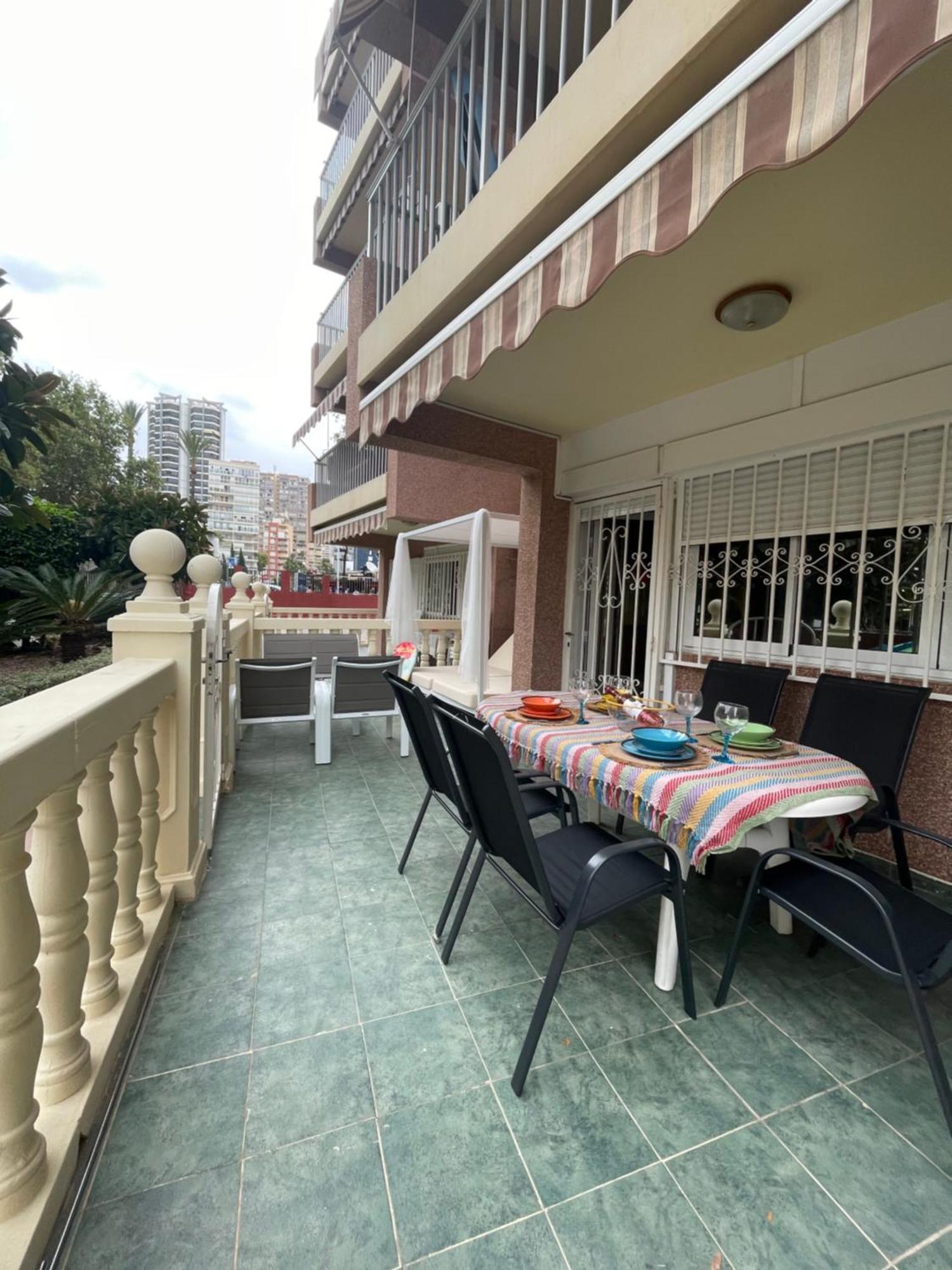 Super Terrace Levante Front Line Apartment Los Ranchos Self Check-In, Free Parking Benidorm Ngoại thất bức ảnh