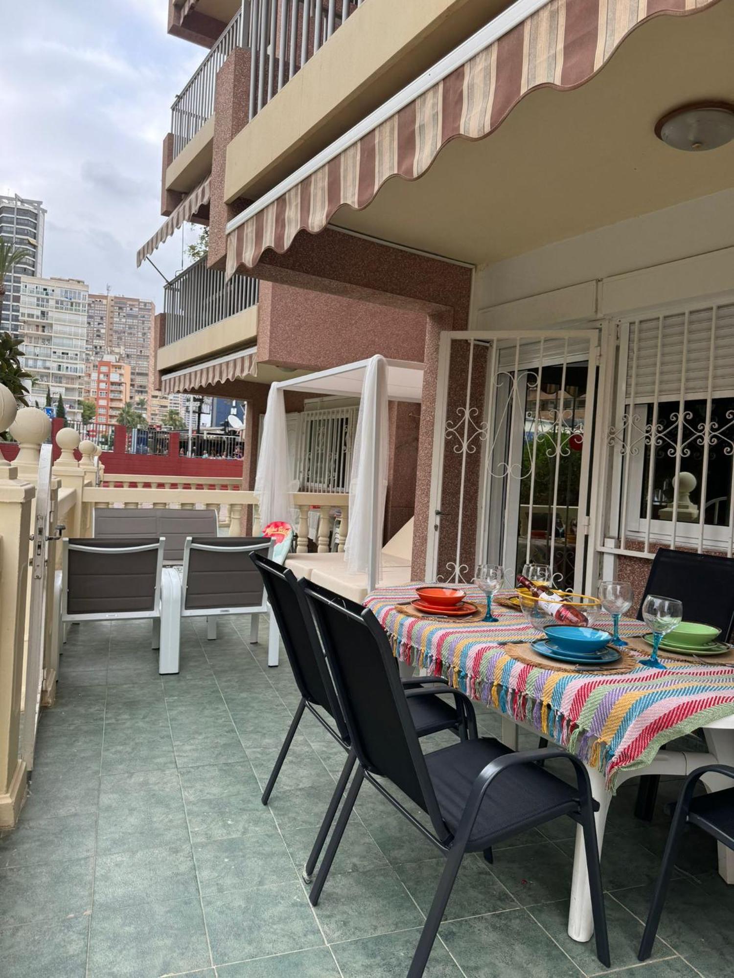 Super Terrace Levante Front Line Apartment Los Ranchos Self Check-In, Free Parking Benidorm Ngoại thất bức ảnh
