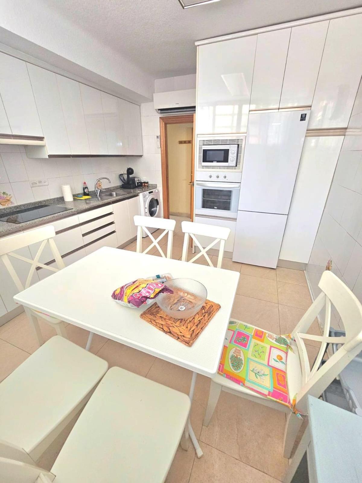 Super Terrace Levante Front Line Apartment Los Ranchos Self Check-In, Free Parking Benidorm Ngoại thất bức ảnh